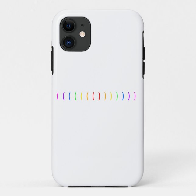 Minimal rainbow design Case-Mate iPhone case (Back)