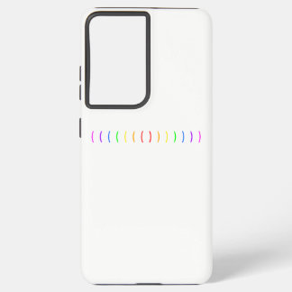 Minimal rainbow samsung galaxy case