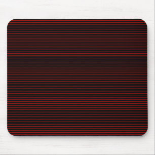 Minimal red lines mouse mat