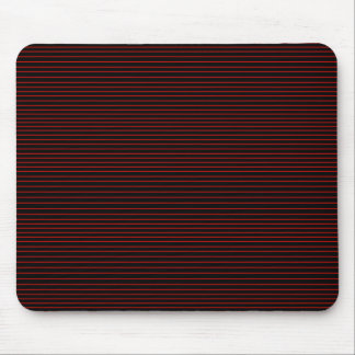 Minimal red lines mouse mat