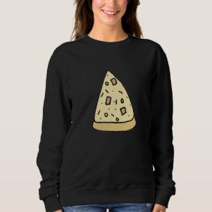 Minimal Retro Slice Of Pepperoni Pizza Pie Dish Sweatshirt