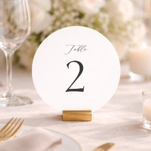 Minimal Round Table Numbers 1–19 