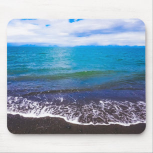 Minimal Seascape Ocean Horizon Mouse Mat