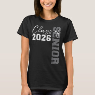 Minimal Senior 2026 Class Seniors Graduation T-Shirt