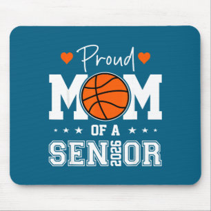 Minimal Senior Basketball Mom Class 2026 Mouse Mat