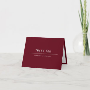 Minimal-Simple- Business Thank You Card-Folded