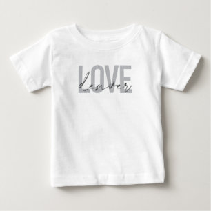 Minimal, simple, modern, urban design Love Denver Baby T-Shirt