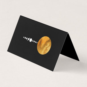 Minimal Solar System Business Card