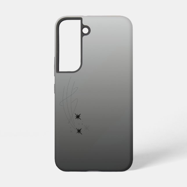 Minimal Star Sparkle Phone Case – Elegant Gradient (Back)