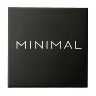 Minimal Text Design – Clean Aesthetic Typography Tile