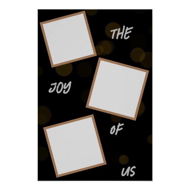 Minimal Three Picture The Joy Of Us,  Poster (Front)