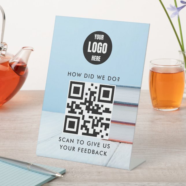 Minimal Tutor QR Code Sign | Freshly made for you (In SItu)