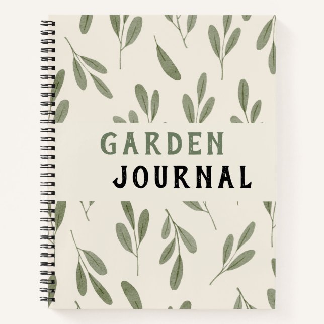 Minimal Typography Clean Notebook Journal  (Front)