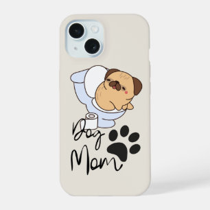 Minimal Typography Funny Phone Case dog mum