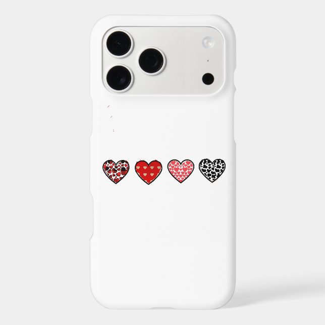 minimal valentine hearts / “cute love pattern” (Back)