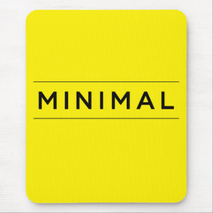 Minimal Vibes Mouse Mat