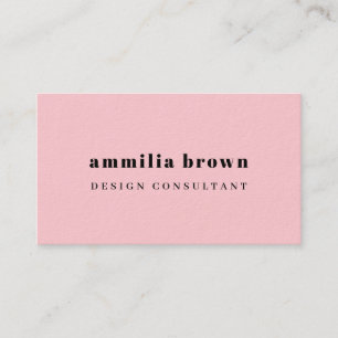 Minimal Vintage Retro   Organic Natural Cream  Business Card