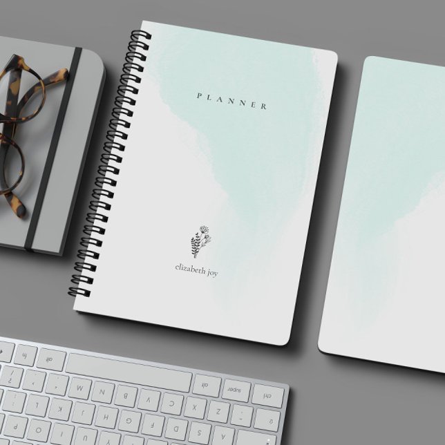 Minimal Watercolor Floral Customisable Planner (Creator Uploaded)