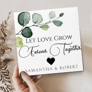 Minimal Wedding Bridal Favour Seeds Envelope