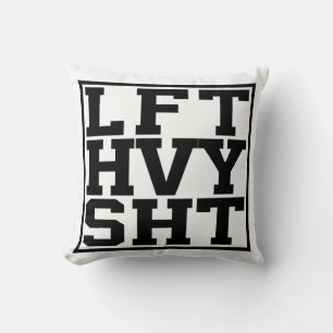 Minimal White Aesthetic Abstract Cushion