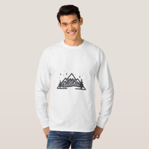 Minimal Winter Long Sleeve T-Shirt – Clean & Cozy