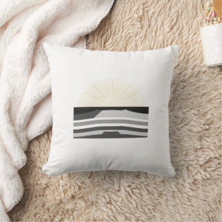 Minimal Winter Mood – Modern Cozy Design Cushion