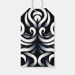 Minimal Zen Sacred Geometric Mandala Abstract Gift Tags