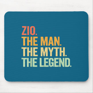 Minimal Zio Man Myth Legend Retro Mouse Mat