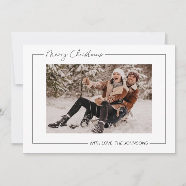 Minimalisitc Christmas Card (Front)