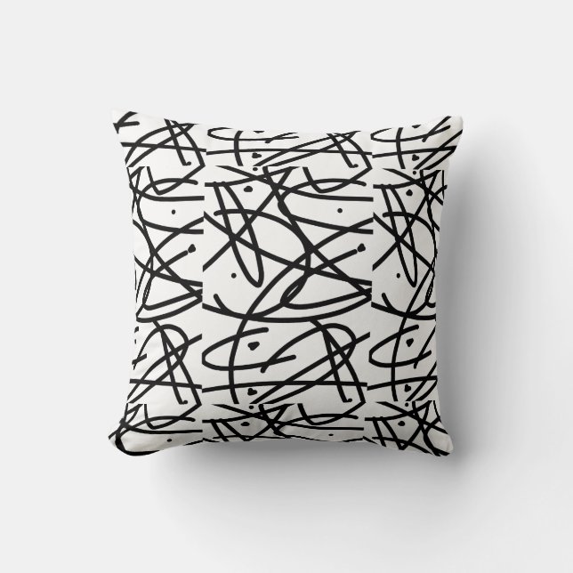 Minimalism Abstract Art Pattern Pillow Cushion (Front)