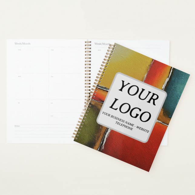 Minimalism Colour Blocking Business Promotional Planner (Display)