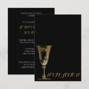 Minimalism Food Dinner Party Invitation