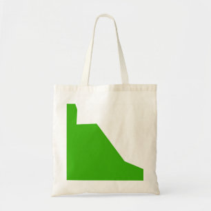 Minimalism Green White Tote Bag