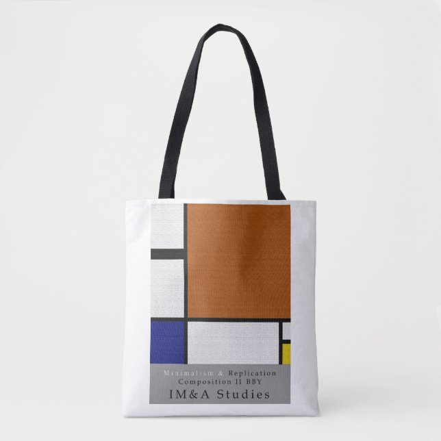 Minimalism Replication Composition II BBY Tote Bag (Front)