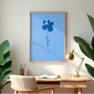 Minimalism Simple Flower Wall Art