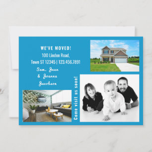 Minimalist 3 Photos We Moved Moving Announcement