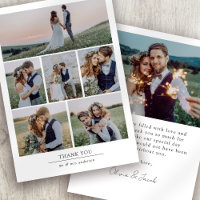 Minimalist 7 Photo Wedding