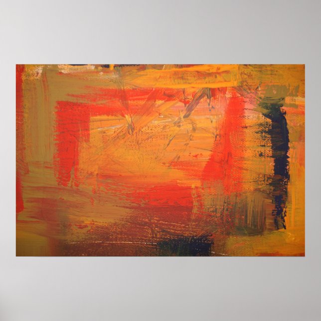 Minimalist Abstract Art Poster (Front)