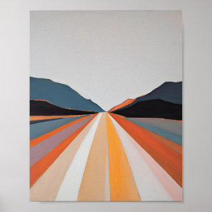 Minimalist Abstract Art Print Modern Wall Decor