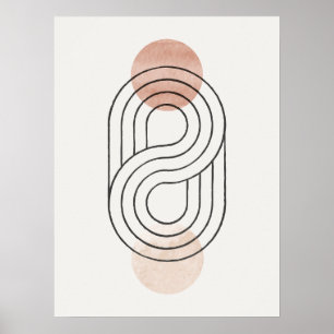 Minimalist Abstract Bauhaus Poster