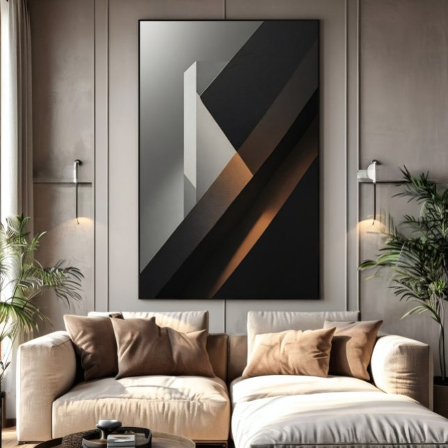 Minimalist Abstract Dark Concrete Poster (Creator Uploaded)