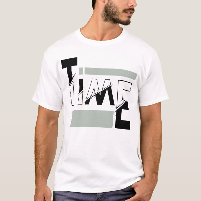 Minimalist Abstract Geometric Shapes Art Backgroun T-Shirt (Front)