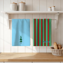 Minimalist Abstract Green Chic Christmas Tree