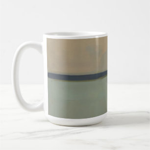 Minimalist Abstract Horizon Soft Neutral Landscape Coffee Mug