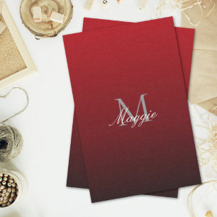 minimalist abstract marsala red burgundy maroon tissue paper