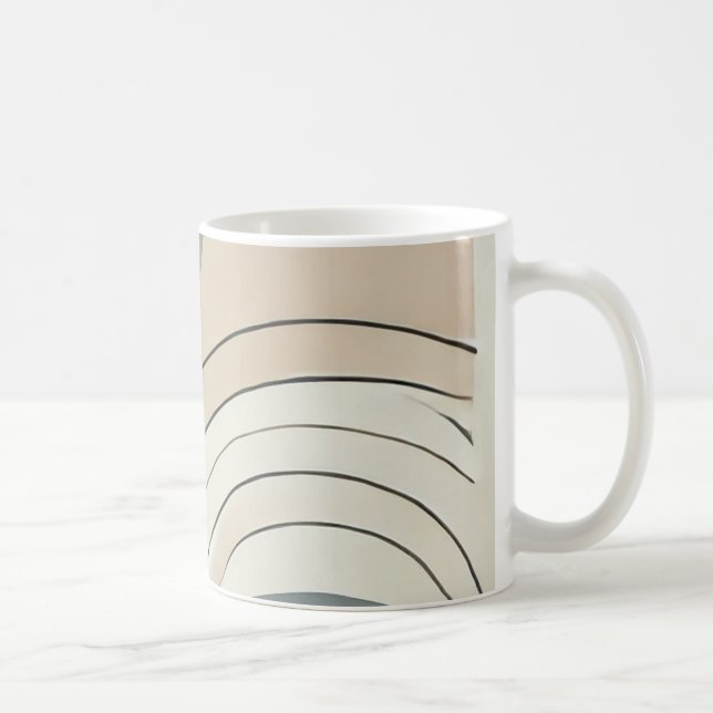 Minimalist Abstract Mug (Right)