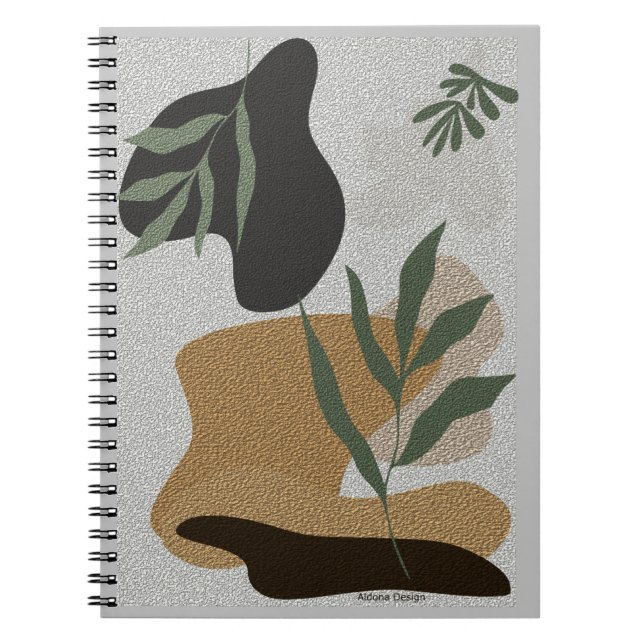Minimalist Abstract Notebook  (Front)