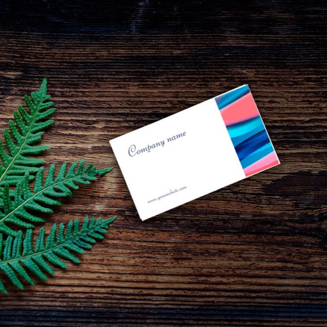 Minimalist abstract QR code Business Card (Creator Uploaded)