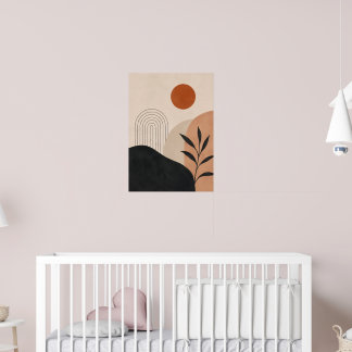 Minimalist Abstract Wall Art Print Neutral Living