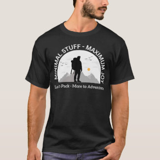Minimalist Adventure Design Outdoor T-Shirt
